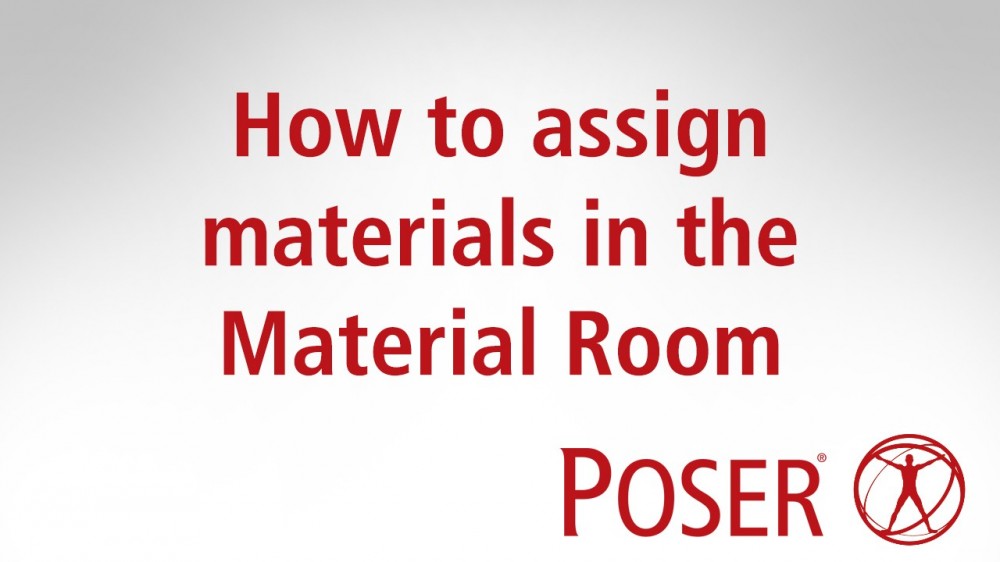 How to Assign Materials in the Material Room