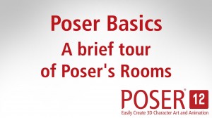 Poser Basics: A brief tour of Poser's Rooms