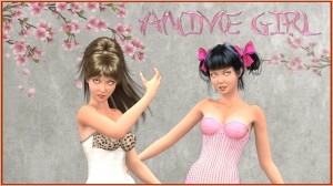 Anime Girl for Poser's La Femme