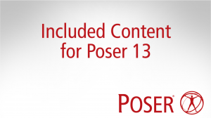 Poser 13: How to Install Included Content