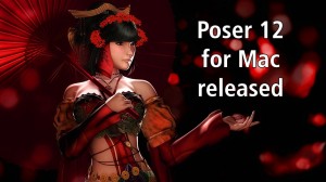 Poser 12 for Mac released