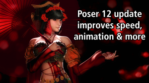 Poser 12 update improves speed, animation and more