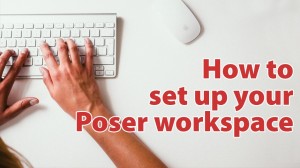How to set up your Poser workspace